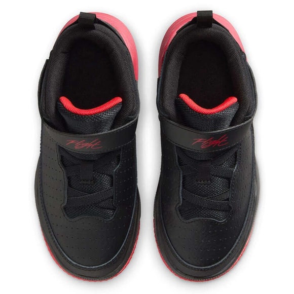 Jordan Max Aura 5 PS Kids Basketball Shoes Black/Red - Picture 4 of 13